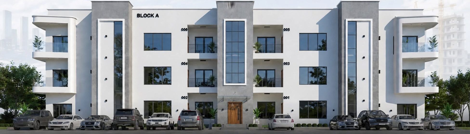6 Units of 3 Bedroom Apartments (Full Block)